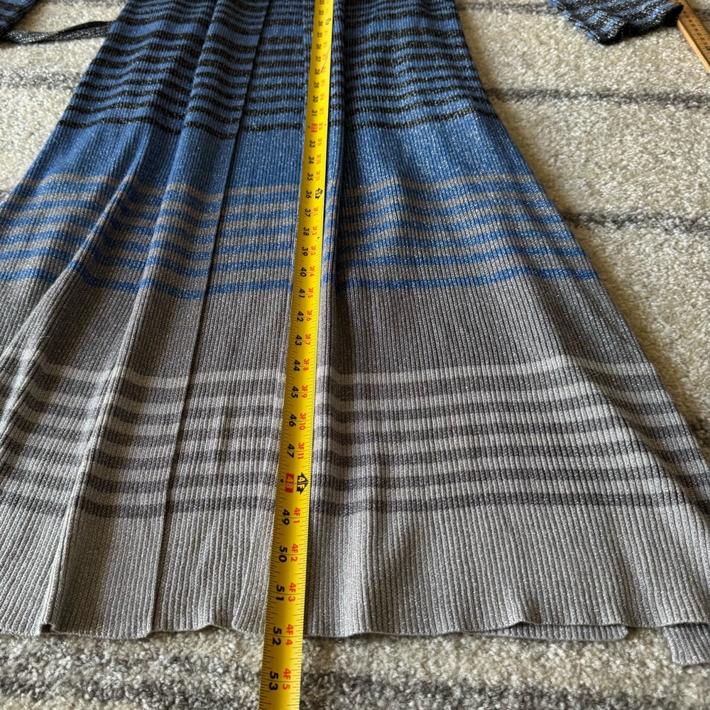 L'AGENCE Gray Ribbed Knit Cardigan - Picture 11 of 12